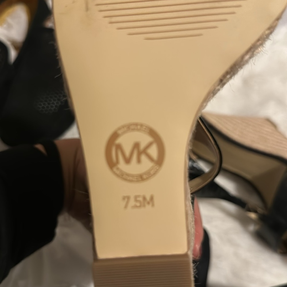 Michael kors high heels wedge sandals - Picture 4 of 5